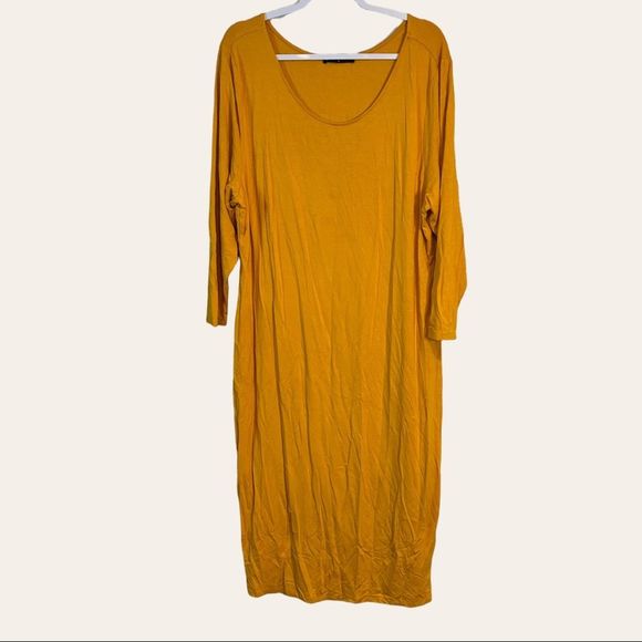 Fashion to Figure Dresses & Skirts - Fashion to Figure || Yellow Dress || 2X